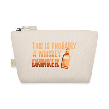 Whiskey Saying Whiskey Drinker Whiskey Lovers - Organic Pouch - nature - Front