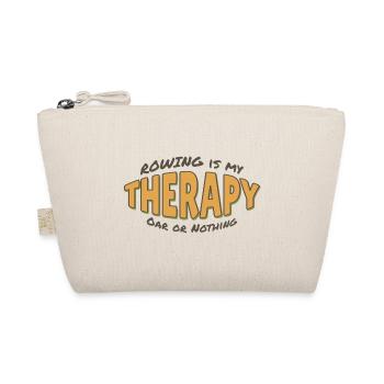 L’aviron est ma thérapie - Rudern ist meine Therapie - Trousse biologique - nature - Devant