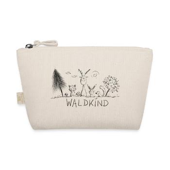 Waldkind Natur Sketch Kindergarten  - Bio-Täschchen - Natur - Vorne