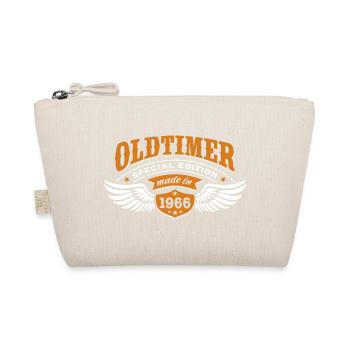 Oldtimer Modell 1966 | Geburtstag Geschenk Cap - Bio-Täschchen - Natur - Vorne