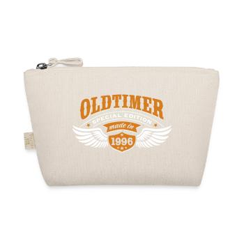 Oldtimer Modell 1996 | Geburtstag Geschenk Cap - Bio-Täschchen - Natur - Vorne