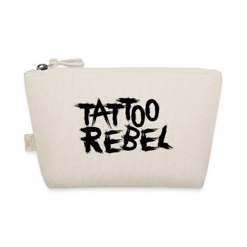 Tattoo Rebel black - Bio-Täschchen - Natur - Vorne