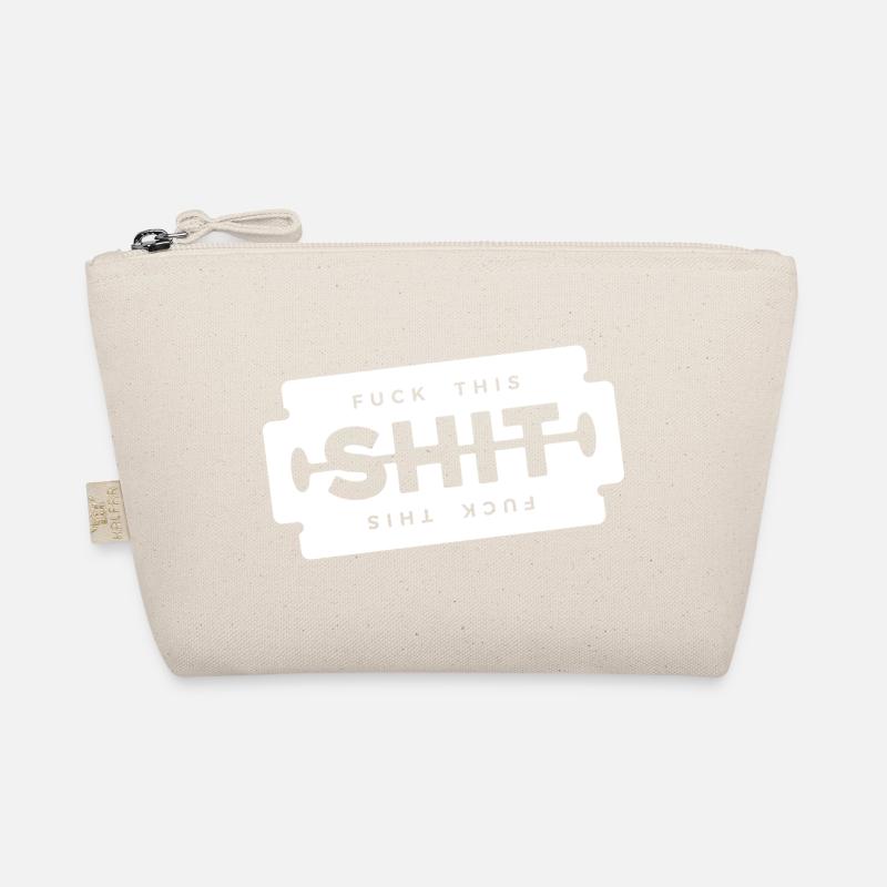 Scheiß auf diese Scheiße, Rasierklinge, Bio-Täschchen