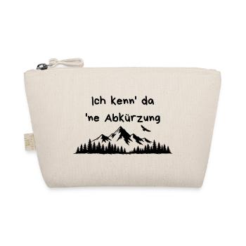 Abkürzung Berge Wandern Sprüche - Bio-Täschchen - Natur - Vorne