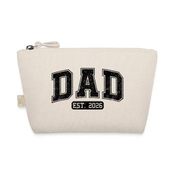 Dad Est 2026 New Dad Dad Will Be Father's Day in 2026 - Organic Pouch - nature - Front