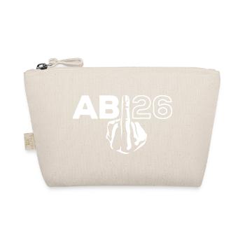 ABI 2026 Middle Finger Abitur - Gift - Organic Pouch - nature - Front