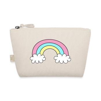 Rainbow Child Picture - Organic Pouch - nature - Front