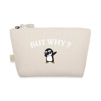 But Why? Pinguin Stil - Bio-Täschchen - Natur - Vorne