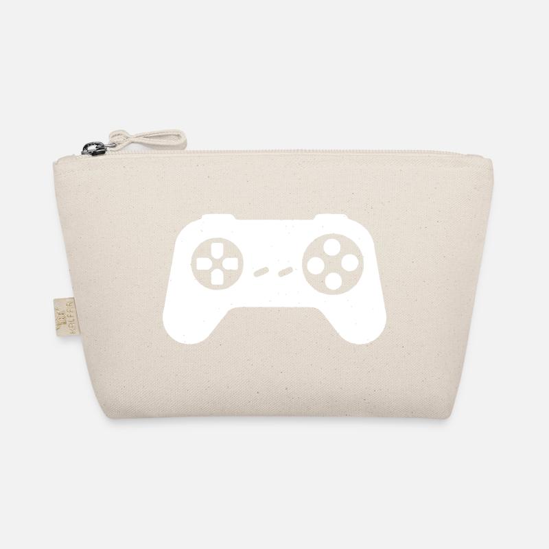  Controller Vintage Textur Bio-Täschchen