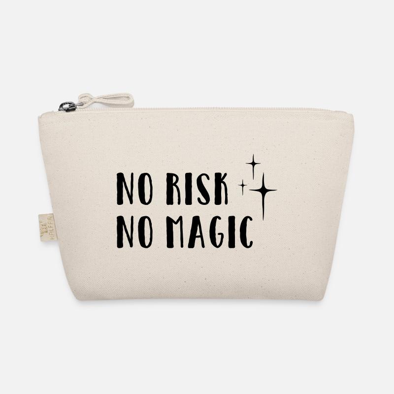 No Risk – No Magic - Bio-Täschchen - Natur