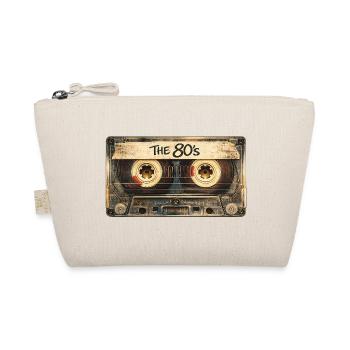 The 80’s Retro 1980s Music Nostalgia - Organic Pouch - nature - Front