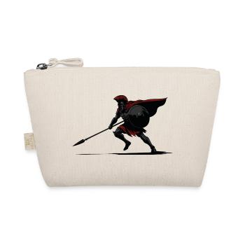 Spartiate Ombre et Lance Mascotte Spartan Stealth - Trousse biologique - nature - Devant