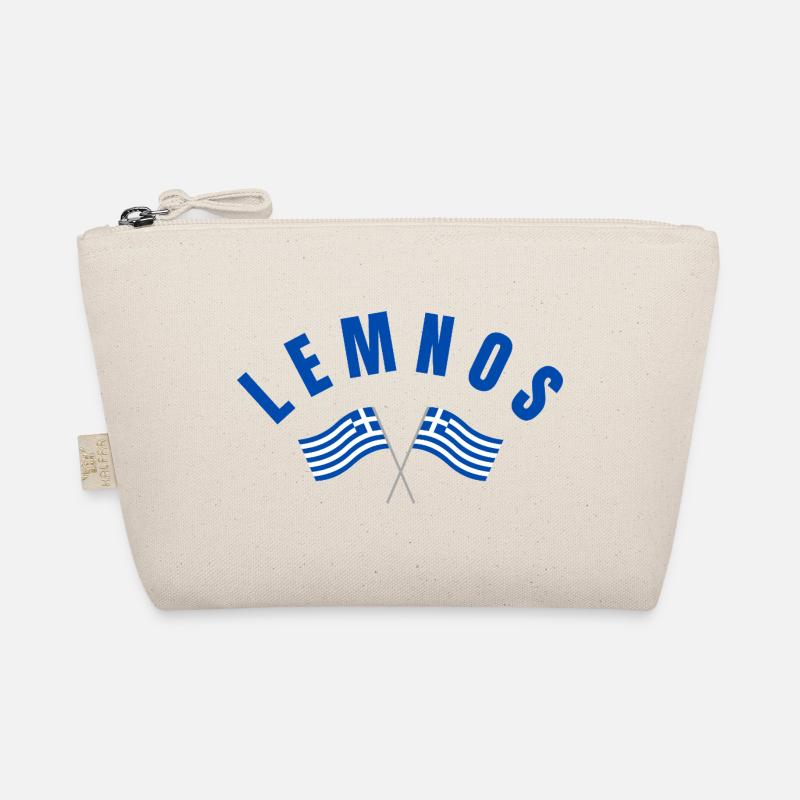 Lemnos Drapeaux Grecs Traversés Trousse biologique
