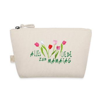Muttertag Tulpenstrauß - Bio-Täschchen - Natur - Vorne