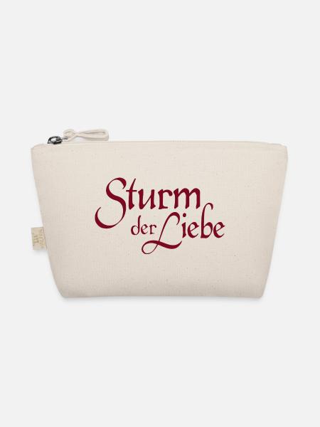 Sturm Der Liebe Logo-Schriftzug - Bio-Täschchen - Natur