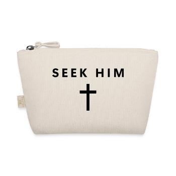 Cherche-le, foi minimaliste, Jésus, chrétien cool. - Trousse biologique - nature - Devant