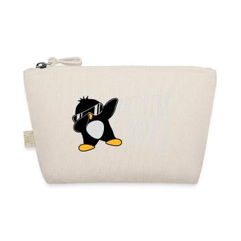 Recovery Is Badass Pinguin Dabbing Dab Dance Pose - Bio-Täschchen - Natur - Vorne