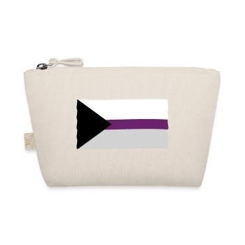 Demisexuelle Pride Flagge - Bio-Täschchen - Natur - Vorne