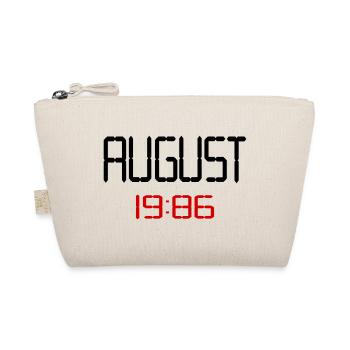40. Geburtstag, August 1986 - Bio-Täschchen - Natur - Vorne