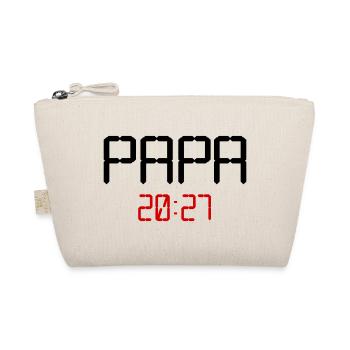 Baby Papa 2027 - Bio-Täschchen - Natur - Vorne