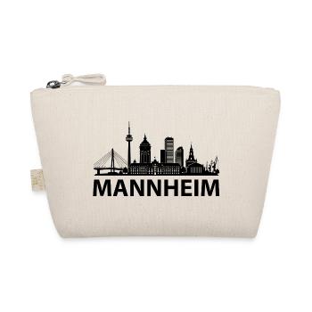MANNHEIM Skyline - Bio-Täschchen - Natur - Vorne