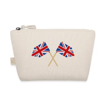 Flagge Großbritanniens - Bio-Täschchen - Natur - Vorne