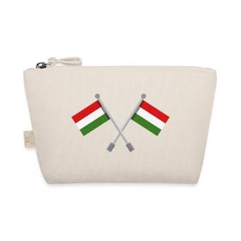 Ungarische Flagge - Bio-Täschchen - Natur - Vorne