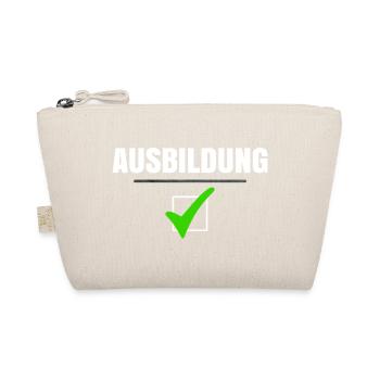 Ausbildung Abschluss - Bio-Täschchen - Natur - Vorne