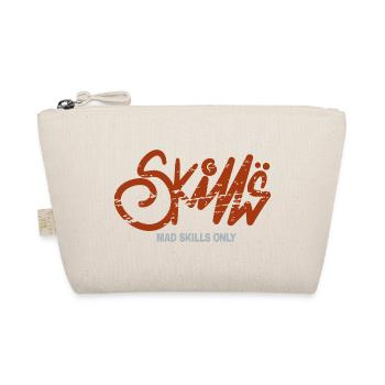 Mad Skills Only Retro Streetwear Graffiti - Bio-Täschchen - Natur - Vorne