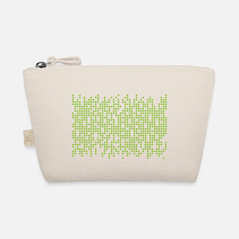 Data Dots - Organic Pouch - nature