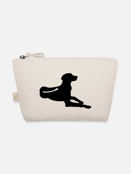 Rhodesian Ridgeback - liegend - Bio-Täschchen - Natur - Vorne