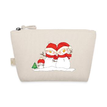 Christmas snowmen. - Trousse biologique - nature - Devant