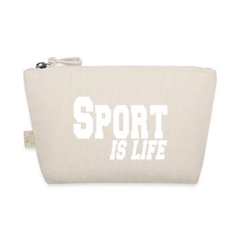 sport is life - Organic Pouch - nature - Front