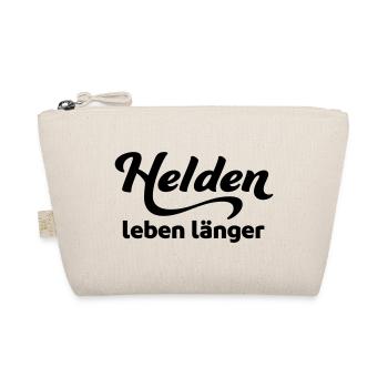 helden - Bio-Täschchen - Natur - Vorne