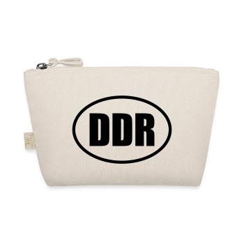 DDR Emblem - Bio-Täschchen - Natur - Vorne