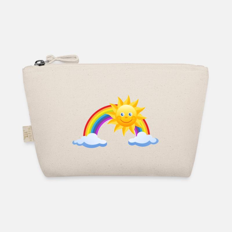Sun, arc en ciel, nuages - Trousse biologique - nature