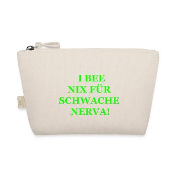 Schwäbische TShirts mit lustigem Schwaben Spruch. - Bio-Täschchen - Natur - Vorne