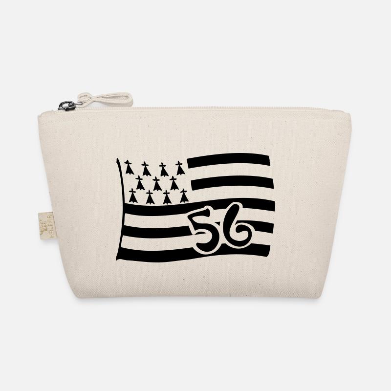 Breton flag Bretagne 56 Morbihan - Bio-Täschchen - Natur