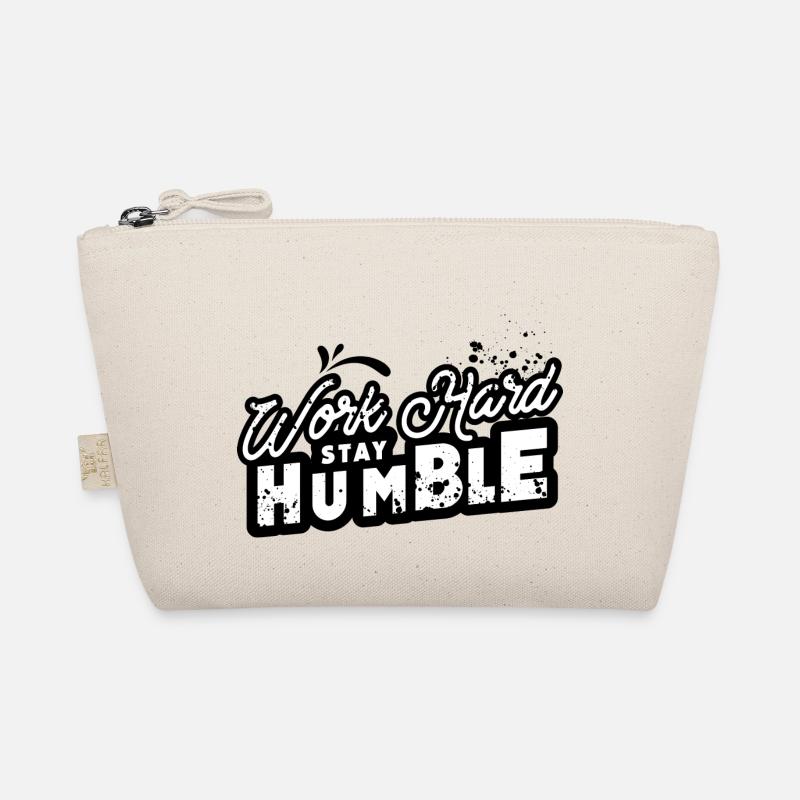 Work Hard Stay Humble Organic Pouch