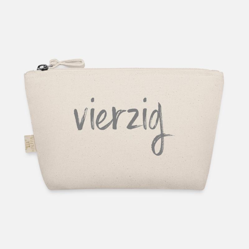 40 vierzig 40. Geburtstag Geschenk Bio-Täschchen