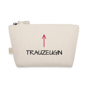 Trauzeugin Junggesellenabschied Pfeil - Bio-Täschchen - Natur - Vorne