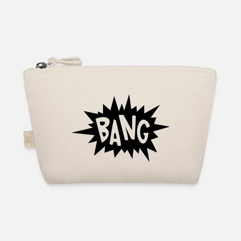 Bang Explosion Funny Spaß Geschenk - Bio-Täschchen - Natur