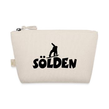 Sölden Snowboarding - Bio-Täschchen - Natur - Vorne