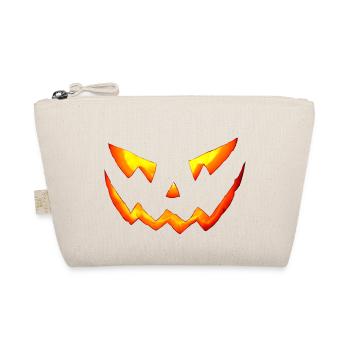 blood halloween horror - Organic Pouch - nature - Front