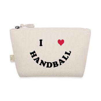 Handball - Bio-Täschchen - Natur - Vorne