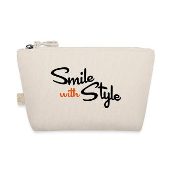 smile - Organic Pouch - nature - Front
