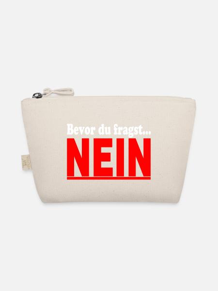 bevor du fragst nein - Bio-Täschchen - Natur