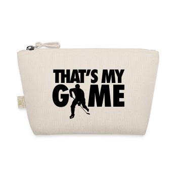 Hockey: That's my game - Bio-Täschchen - Natur - Vorne