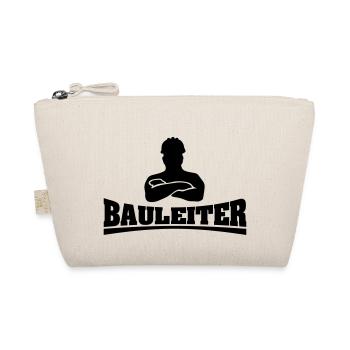 bauleiter3_mit_chef - Bio-Täschchen - Natur - Vorne