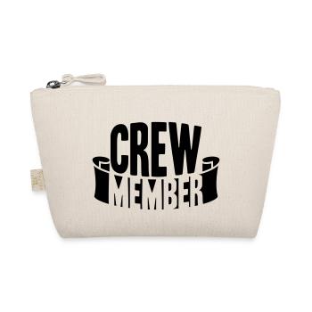 Cool Crew Member Banner Logo - Bio-Täschchen - Natur - Vorne